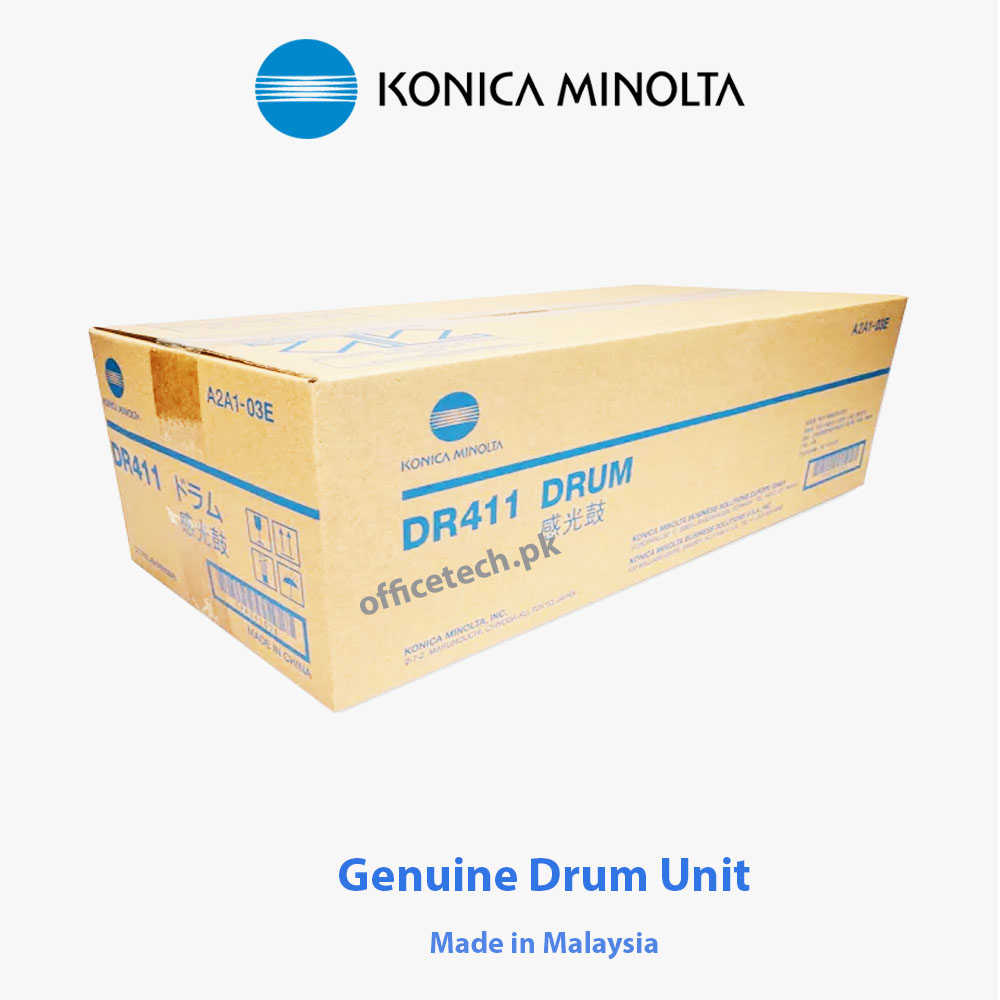 Genuine Drum Unit DR411 for Konica Minolta bizhub 363,423 Genuine Drum Unit DR411 for Konica Minolta bizhub 363,423