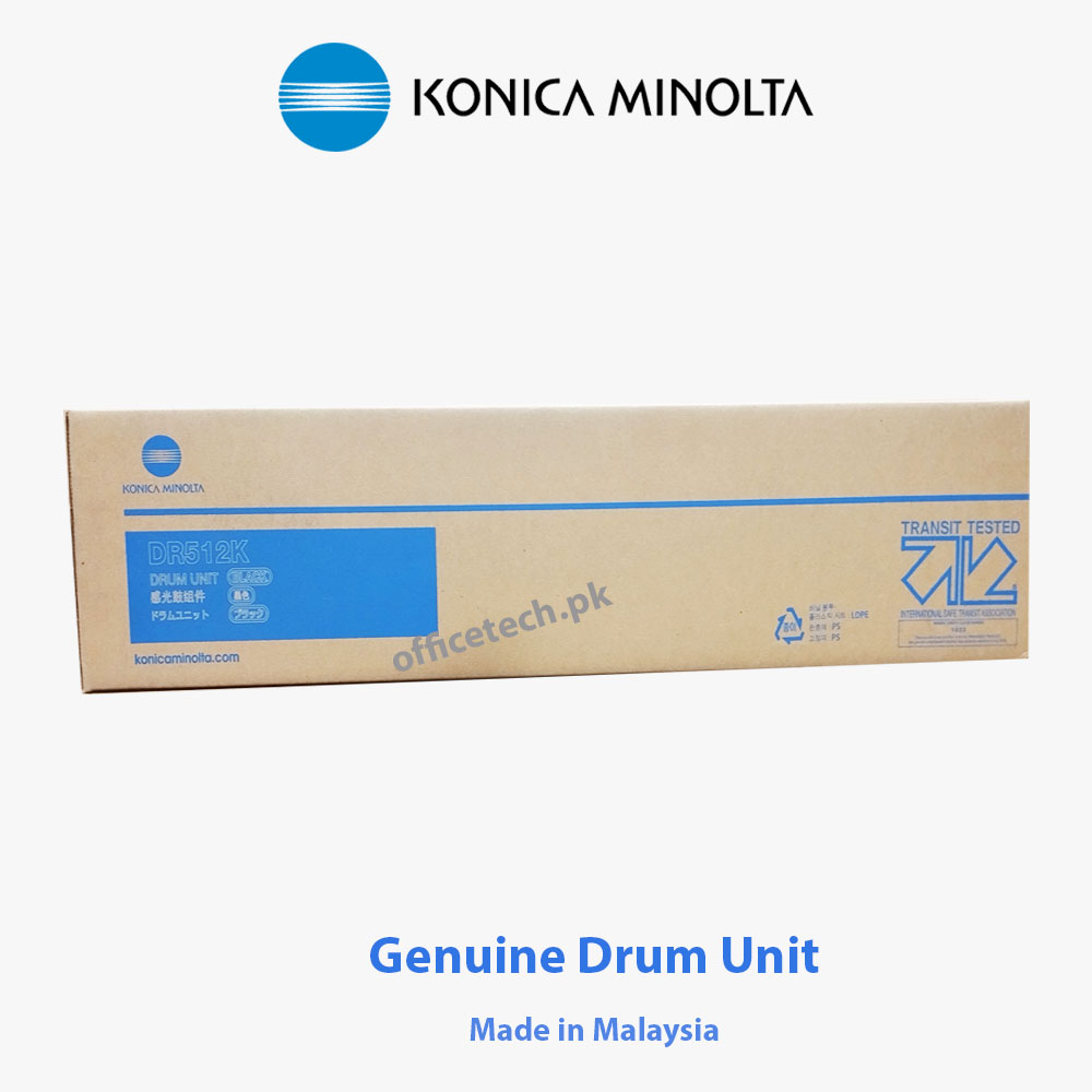 Genuine Drum Unit DR512K  for bizhub C220,C364,C454