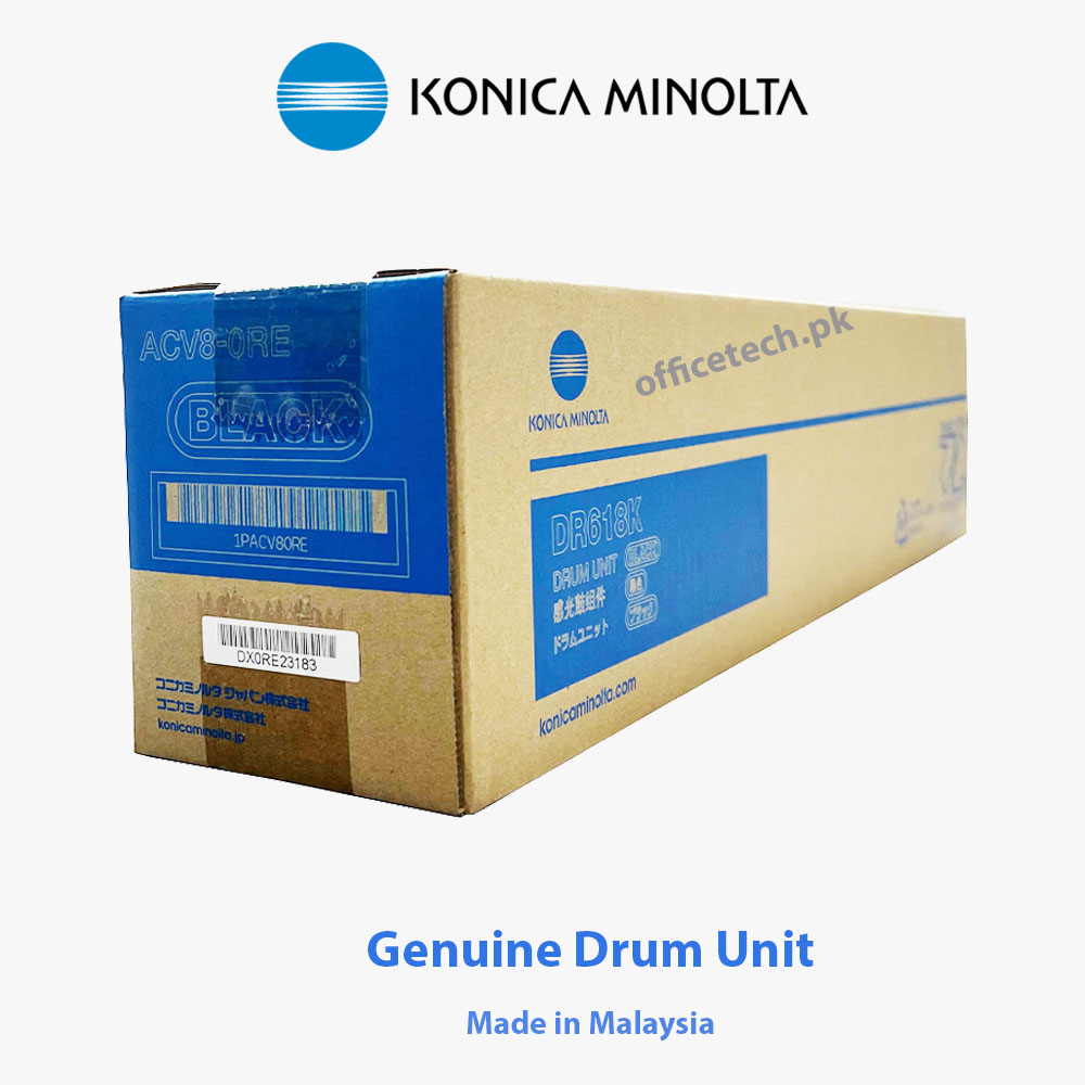 Genuine Drum Unit DR618K for bizhub 450i,550i,650i,750i