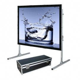 Fast Folding Screen 8' x 10" (150") Vinyle With Case