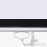 Manual 8feet X 10feet  (150") 4:3 Matte White Projector Screen