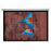 Manual 6' x 8' (120") 4:3 Matte White Projector Screen