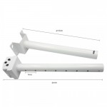 PROJECTOR MOUNT KIT (ROUND TYPE) STAND 3.3FEET 1M